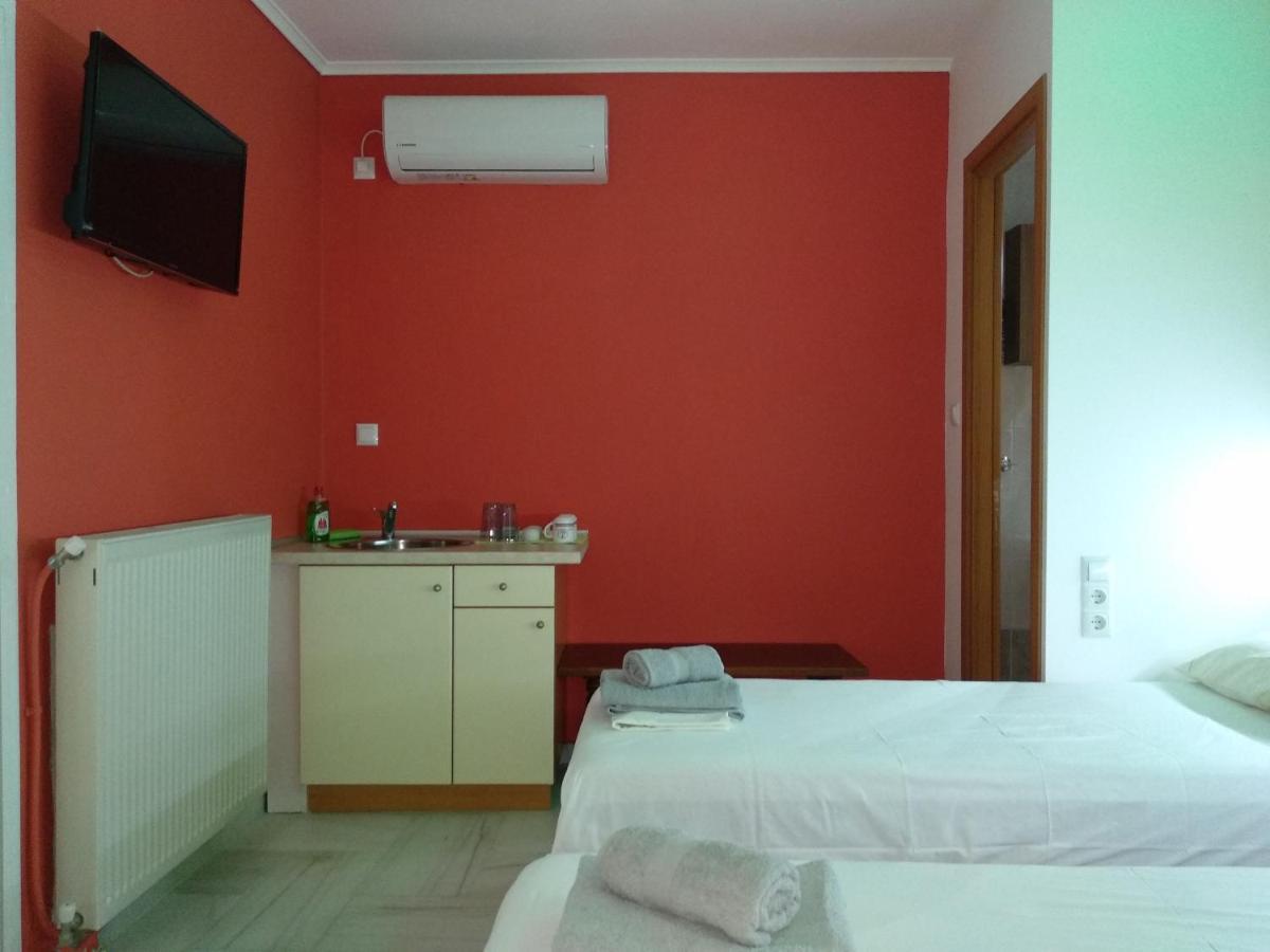 Villa Agnanti Apts And Suites Agio Pnevma Dış mekan fotoğraf