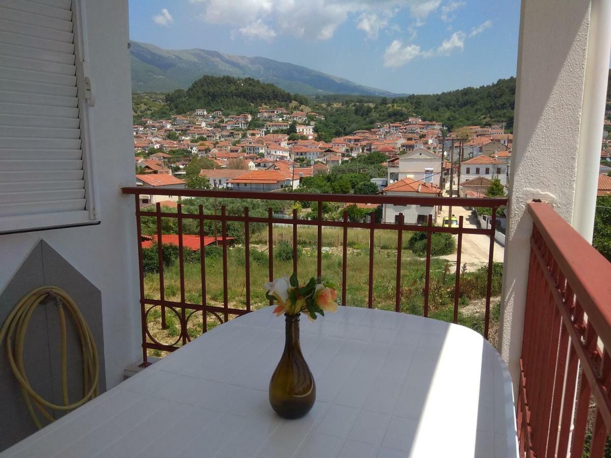 Villa Agnanti Apts And Suites Agio Pnevma Dış mekan fotoğraf